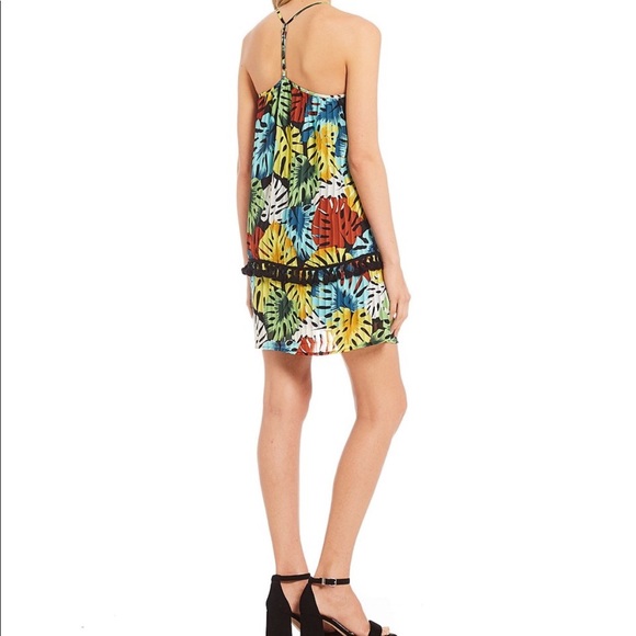 GM Palm Print Dress - Picture 3 of 3